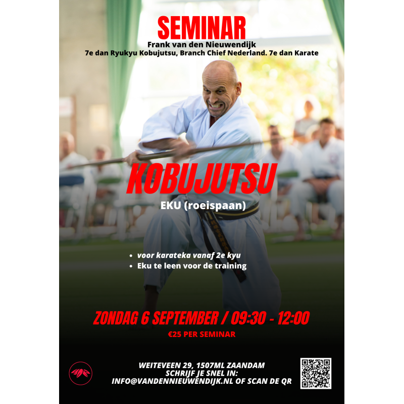 6 sept. Seminar Ryukyu Kobujutsu (Eku)