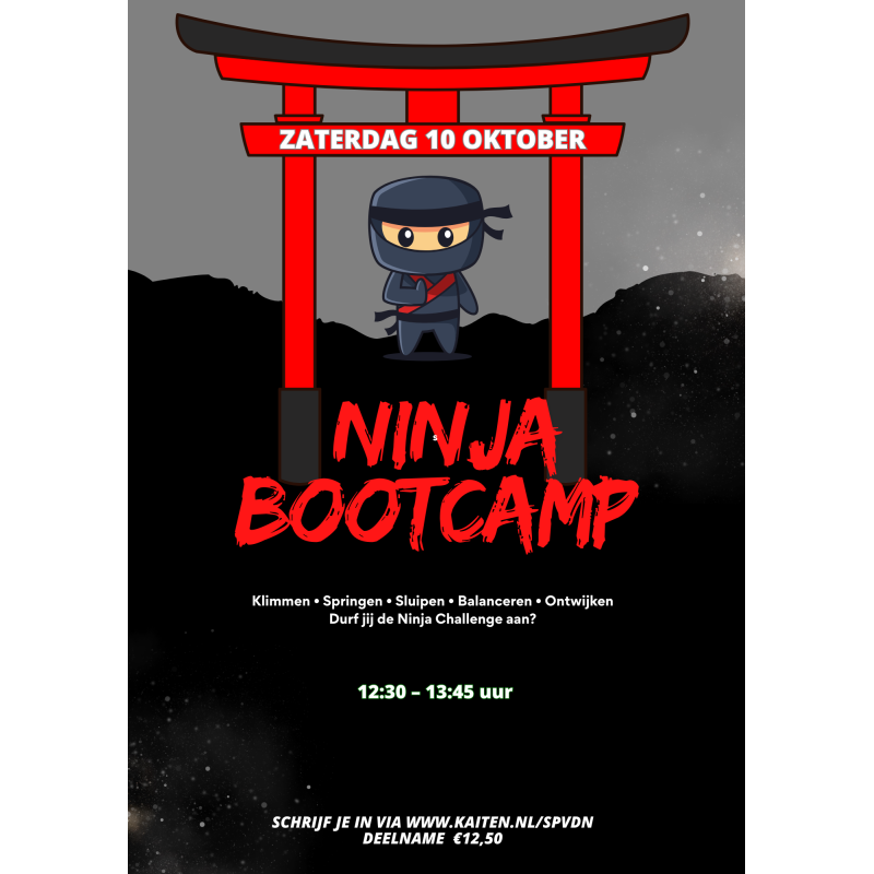 10 okt. Ninja Bootcamp