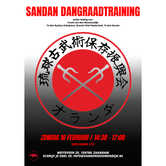 Examentraining Kobujutsu sandan