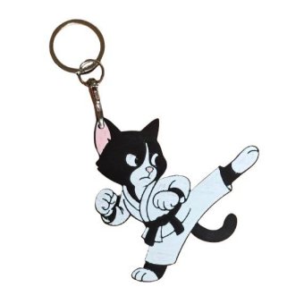 Karate kat sleutelhanger Karate kat sleutelhanger