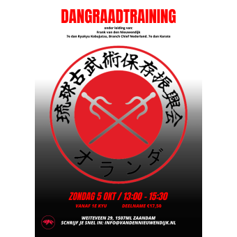 Kobujutsu dangraadtraining