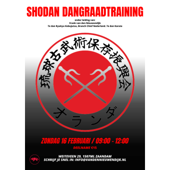 Examentraining Kobujutsu shodan